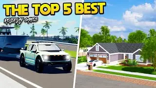 Top 5 Roleplay Games on Roblox! (2024)