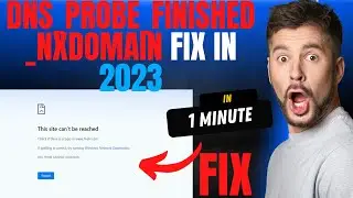 How to fix dns server might be unavailable 2023 || dns probe finished no internet Fixed