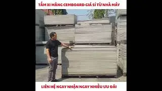 Tấm Xi Măng Cemboard - Tổng Kho Cemboard Giá Sỉ