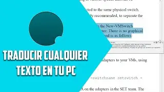 Como traducir documentos de ingles a español en Windows