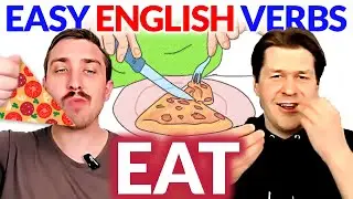 EAT 🍴 Easy English Verbs | Beginner English Comprehensible Input Lesson | Learn English Naturally