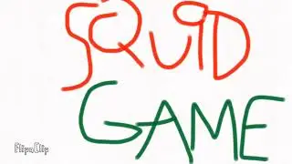 I made My own Squid game logo