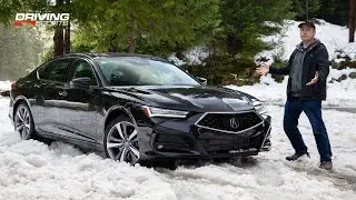 2021 Acura TLX Advance SH-AWD Reviewed + Snow & Sand