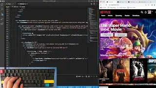 Coding a Netflix Clone but with Movie Theater Showings - ASMR Programming, No Talking, NextJS