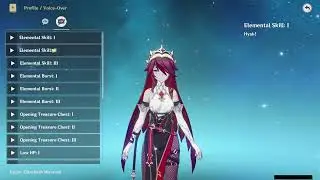 ROSARIA BATTLE VOICE LINES (ENGLISH)