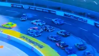 Daniel Suarez Spins (‘24 Martinsville Cup Fall Race)