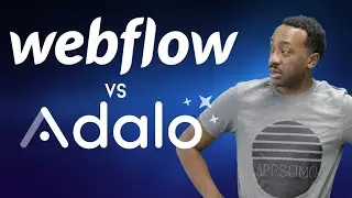 Webflow vs Adalo | No Code App builder Review