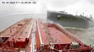 COLISIONES EXTREMAS DE BARCOS CAPTADAS POR CÁMARAS *MOMENTOS EXTREMOS*