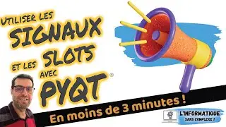 Les signaux dans PyQt®