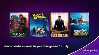 July free games with Prime