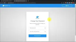 How To Recover DockerHub Account