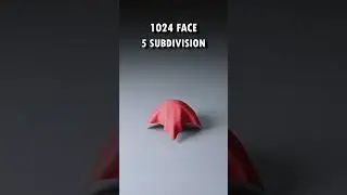 Cloth Simulation 1 vs 1 Million Faces 💣👔 