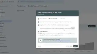 GSC Domain Verify