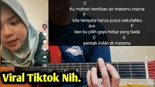 Kunci Gitar SEKUAT HATIMU | Peluklah lelah Jiwaku Mama | Pake Power Chord