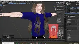 How to quickly weight paint clothing in blender (for VRChat tutorial)