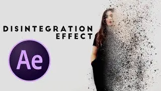 Disintegration Effect | After Effects Tutorial