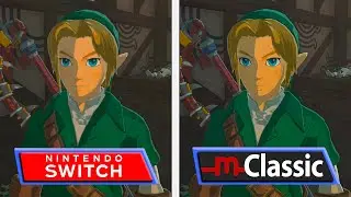 Zelda Tears of the Kingdom | mClassic ON / OFF | Switch Comparison