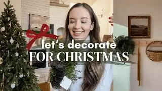 Cozy Decorate for Christmas 2023 with Me! | Old English + Scandi Decor