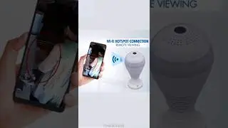 Spy Camera in LED Bulb 🤯 With Wi-Fi #shorts #techunlocked