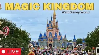 🔴 Live - Magic Kingdom Monday-  Walt Disney World  8.26.2024