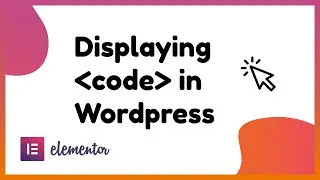 Display beautiful HTML Code in WordPress and Elementor