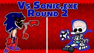 Friday Night Funkin Vs Sonic.exe Round 2 (FNF Mod / Hard) fanmade  #Sonicexe#fnf#vssonic