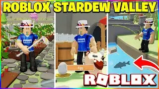 Stardew Valley BUT Its In ROBLOX!? - Roblox Farmstead #1