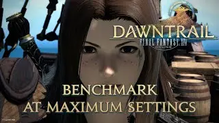 [Old Benchmark] FINAL FANTASY XIV: Dawntrail Benchmark at maximum settings on my weak laptop