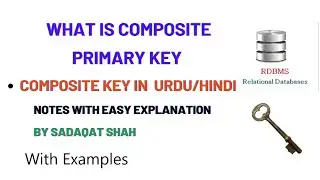 Composite Primary Key || Composite Key in Database || Composite key