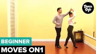 Beginner Salsa Moves for Couples: New York Walk On1 | TheDanceDojo.com