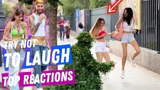 TOP Reactions, Bushman, Bushwoman Prank 2024