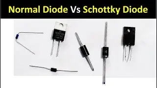 Difference Between Normal Diode vs Schottky Diode? | Working of Schottky Diode?