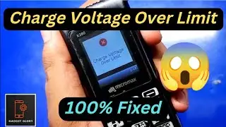 Charge Voltage Over Limit Problem Solution (100%) For All China Mobiles  |  GADGET GLORY