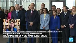 Following 75 years of 'deterrence & defence', NATO seeks to exhibit 'strength, ambition for future'