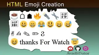 html emoji | list of html emoji | how to create html emoji code | html