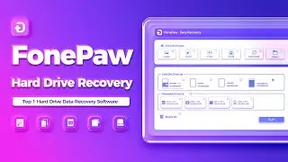 Top 1 Hard Drive Data Recovery Software - FonePaw Hard Drive Recovery