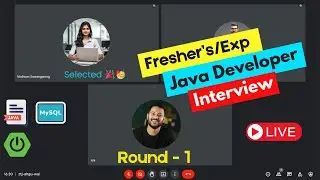 Java Developer Interview With 0-3 Years Of Experience | Genie Ashwani