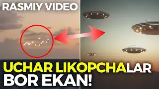 Osmonda ko'ringan nima edi? 😱 Uchar likopchalar haqiqatdan ham bor(mi?)