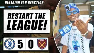 CHELSEA 5-0 WEST HAM ( Dani - NIGERIAN FAN REACTIONS) - Premier League 2023-24 HIGHLIGHTS