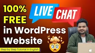 How to add Live Chat in WordPress Website || 100% Free Live Chat Plugin WordPress | Tawk.to plugin