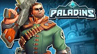 ВЕРНУЛСЯ!Играю в лагающий Paladins!!