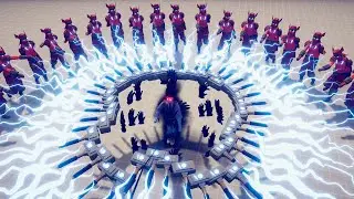 THOR CIRCLE vs UNITS | TABS Totally Accurate Battle Simulator