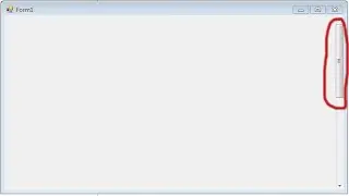 How to Make VB.NET Form Scroll Bar With Right Side