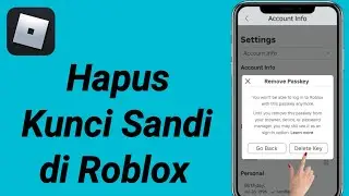 Cara Menghapus Kunci Sandi di Roblox (2024)