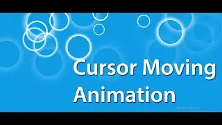 Cursor Moving Bubbles Animation Effect in jQuery | Mouse Moving Animation using CSS and jQuery