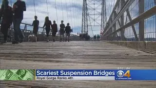 Royal Gorge Ranked 4th Scariest Suspension Bridge