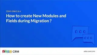 How to create new modules and fields during Migration?