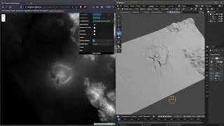 Videoguide - How to Create a Terrain in Blender Using Height Map Image from Heightmapper Generator