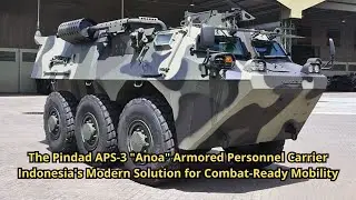 The Pindad APS 3 Anoa Armored Personnel Carrier Indonesia's Modern Solution for Combat Ready Mobilit