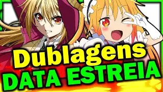 Maid Dragon S Data de Estreia +Animes Dublados CRUNCHYROLL 2021